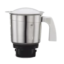 Load image into Gallery viewer, Preethi MGA-515 Dry Grinding Jar Assembly 1.0 Liter for Mixer Models Titanium Steel Supreme Mega Magic Blue Leaf Platinum