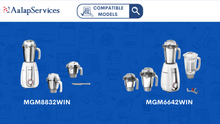 Load image into Gallery viewer, Bosch Dry Jar Assembly 11033567 for MGM6642WIN MGM8832WIN