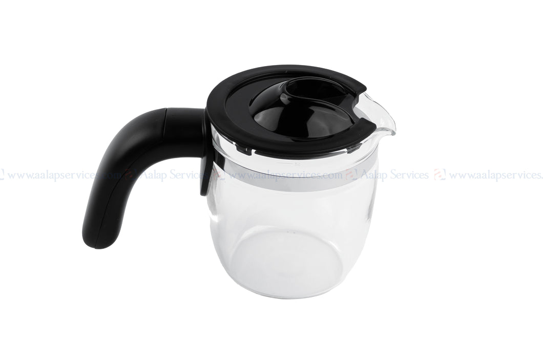 Bajaj Morphy Richards carafe / Mug / Jug assembly for Europa Xpresso 800W Coffee Maker – Original Glass Jar with Handle & Lid