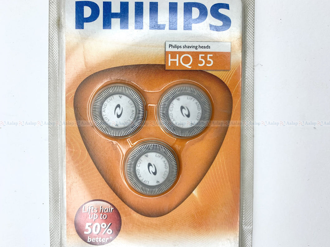 Philips Replacement Shaving Heads HQ55 for HQ300 HQ3600 HQ3800 HQ4400 Series Shavers