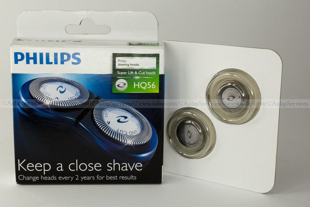 Philips Two Shaver Replacement Blades HQ56 for AT610 AT620 HQ139 HS198 PQ182 YS500 shavers
