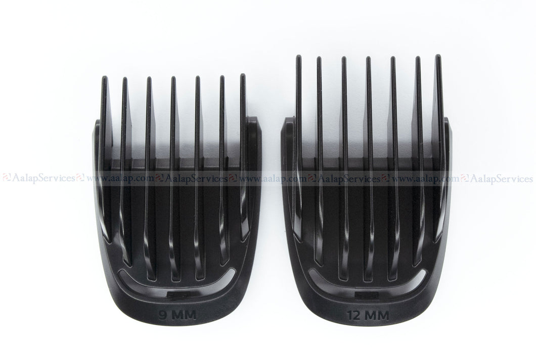 Philips Trimmer Attachment Hair/Beard Comb 9mm and 12mm for MG3730 MG7715 MG7745.